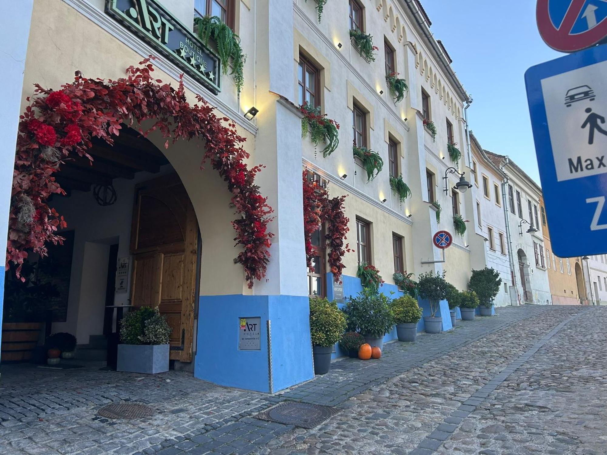 Art Hotel 锡比乌 外观 照片